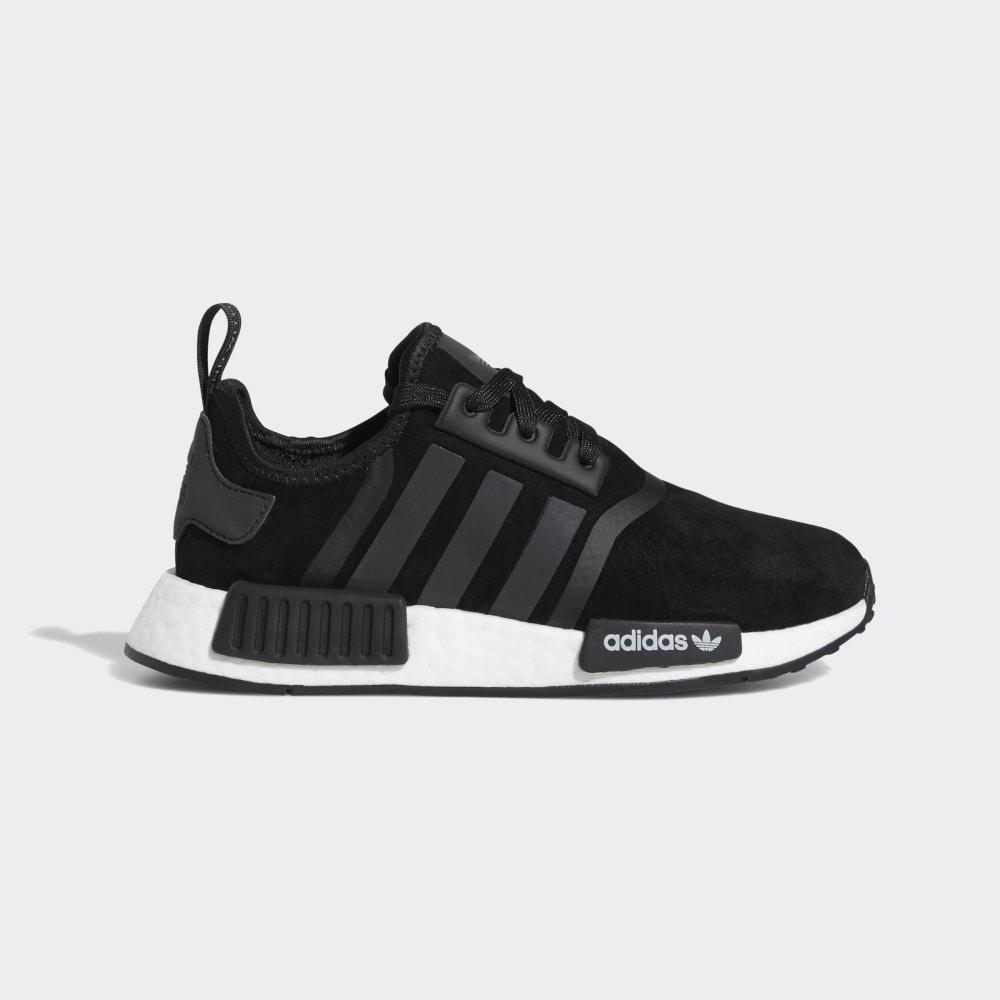 Originals Adidas NMD_R1 Baieti Romania - Negrii/Albastri/Albi F97579